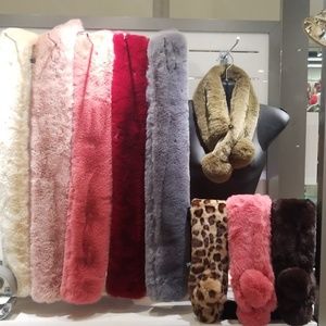 faux fur scarf